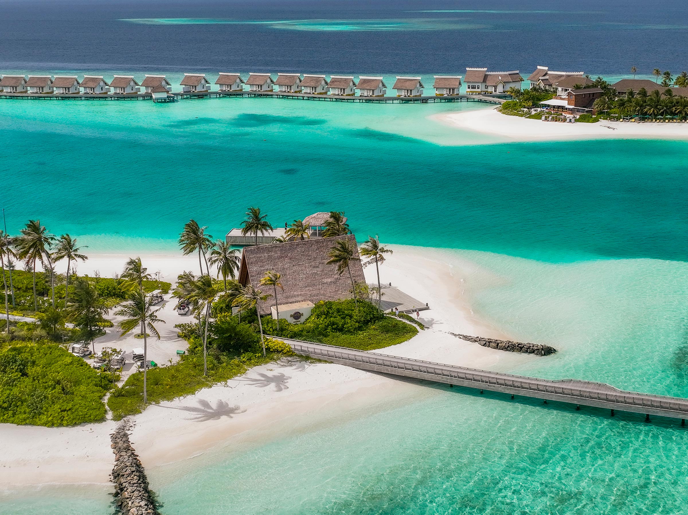 Hard Rock Hotel Maldives Aerial