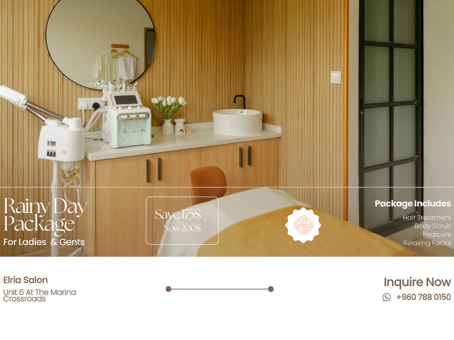 Rainy day Special Offer!